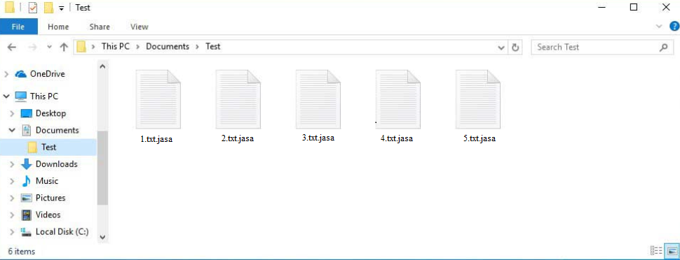 Jasa ransomware files