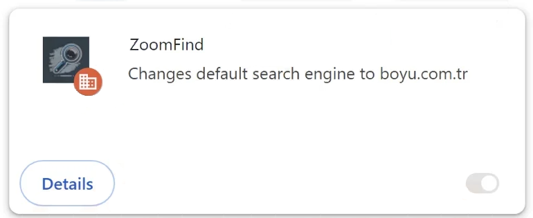 Odstrániť ZoomFind browser hijacker