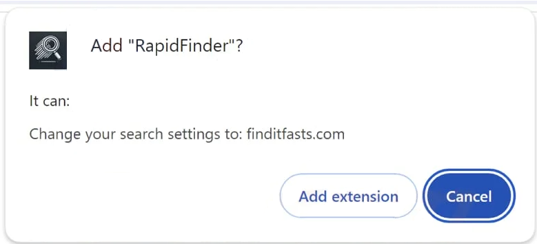 Ta bort RapidFinder webbläsarkapare